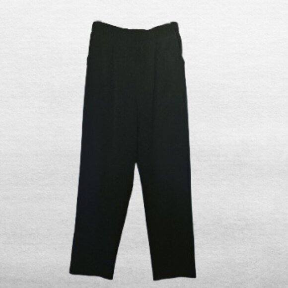 Briggs New York Black Pull On Pants - 14 - Picture 1 of 6